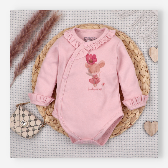 Nini Little Mouse Body 100% Bio-Baumwolle, hergestellt in Polen