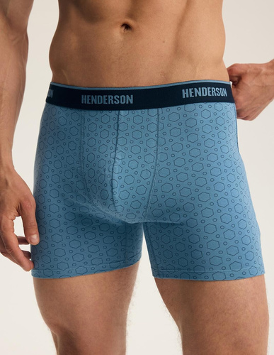 Henderson 44513 Brex Herrenboxershorts 2er-Pack aus Baumwolle mit breitem Logobund