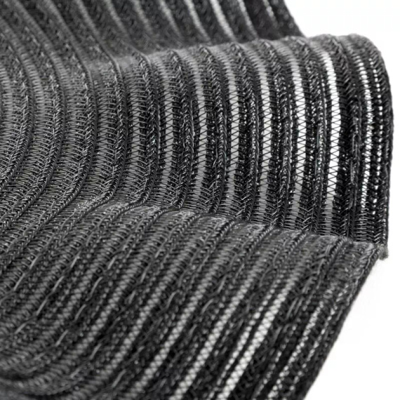Eurofirany Tischset elegante Platzmatte unter Teller Glamour Stil June black