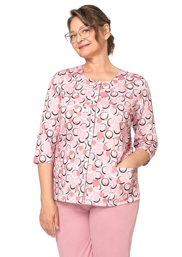 201 Maria II Martel Damenpyjama – Dirty Pink 26