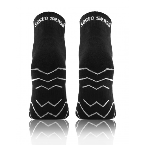 Socken Amz Universal Frottee-Sportsocken Sesto Senso schwarz