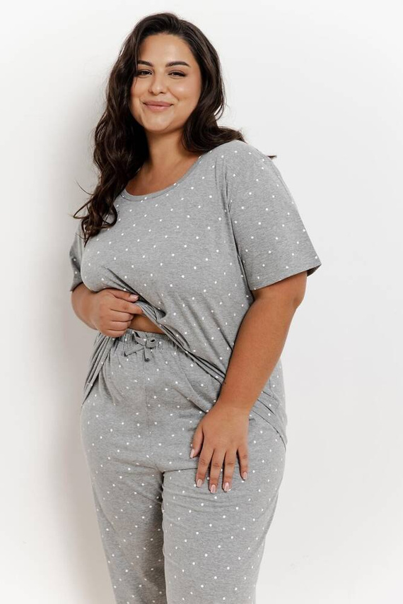3368 Meg Damen-Pyjama Taro – grau