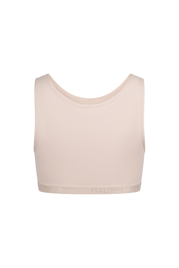 Nikola Mädchen-BH, breiter Träger Italian Fashion - puderblau 