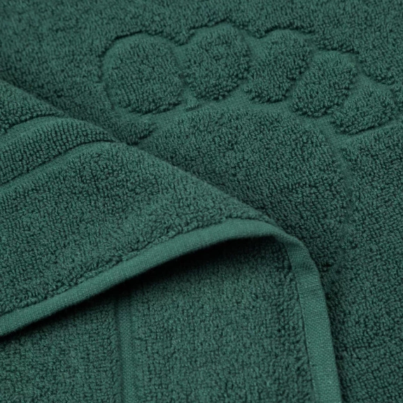 Sammy Eurocurtains Badezimmerteppich, dunkelgrün