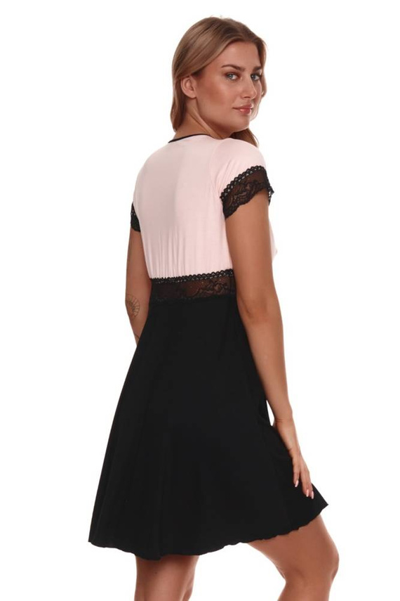 342 Lupoline Nachthemd - schwarz