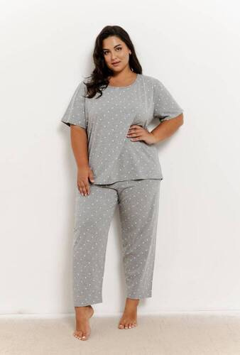 3368 Meg Damen-Pyjama Taro – grau