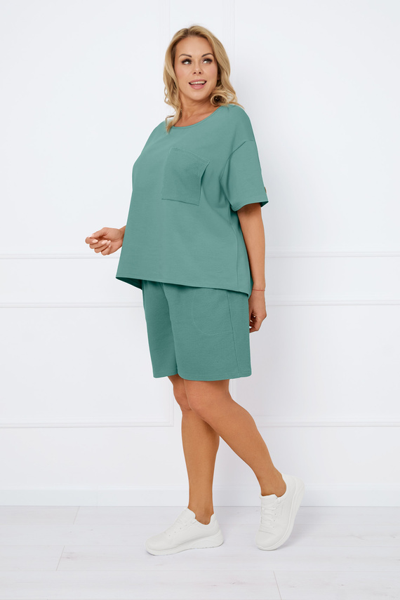 Bono Damen-Set Italienische Mode - Salbei