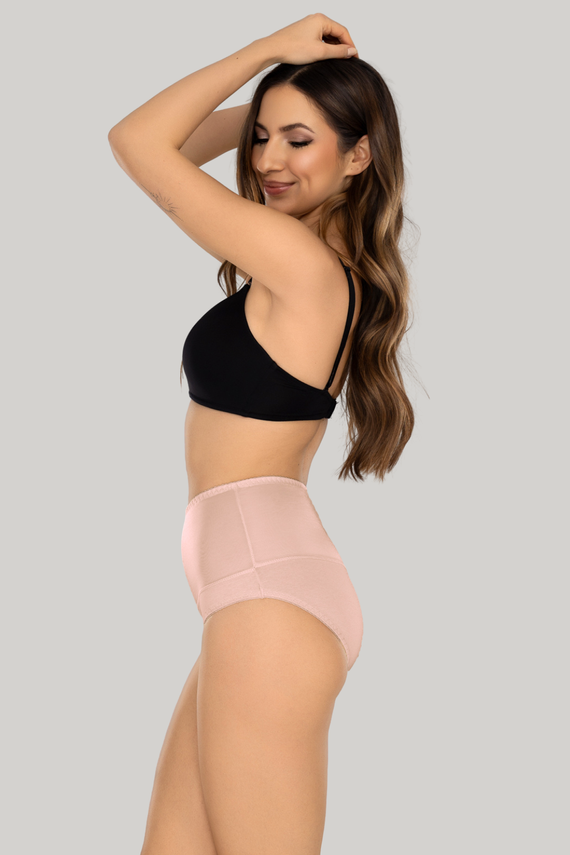 Iga Mitex Rosa Taillenslip mit Bauchformung, hoher Bund, figurformend