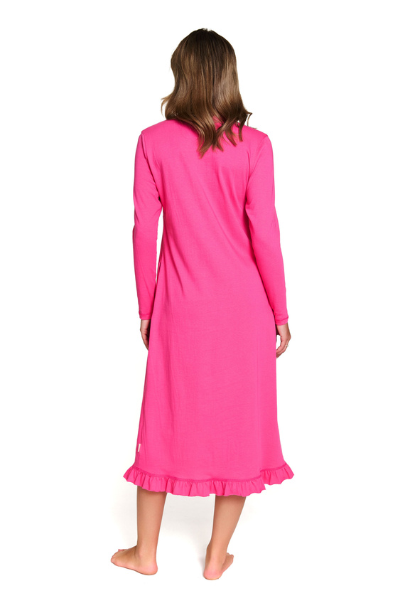 7318 Doctor Nap – Umstands- und Stillnachthemd aus Baumwolle | Polnische Produktion - Pfingstrose