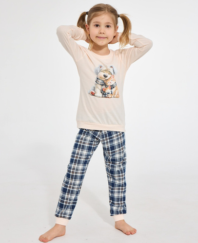 Mädchen-Pyjama Cornette Home Friends 594/203, 592/203 – 100 % Baumwolle