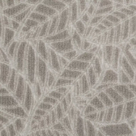 Flano 3 Velours-Bettwäsche Blätter Eurofirany beige