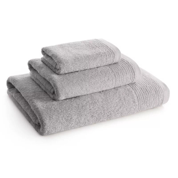 Komplett 3-tlg. Eurofirany Handtücher 500 GSM Baumwolle in Premium-Box beige