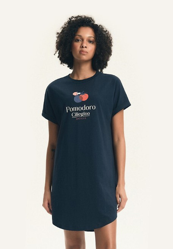 Damen-Nachthemd Dessie 43726 Henderson – 100% Baumwolle, Print