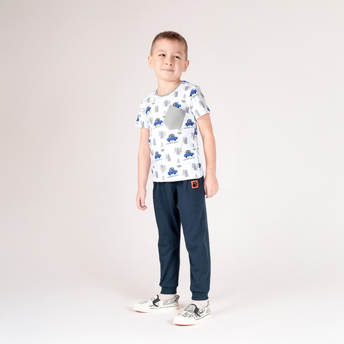 214282 Muki Nicol Jungen-Leggings – Marineblau