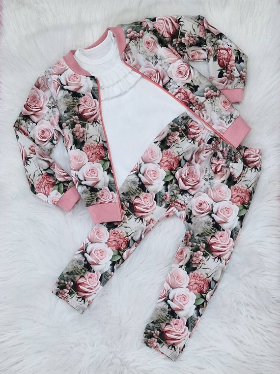 Agnes Kinder-Sweatshirt Bambarillo Blumen