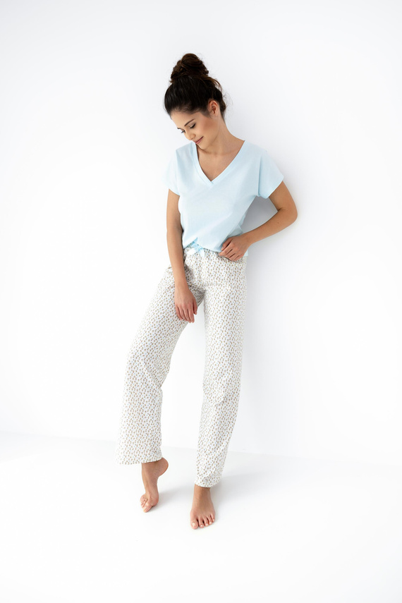 Kira Sensis Damenpyjama – Minze