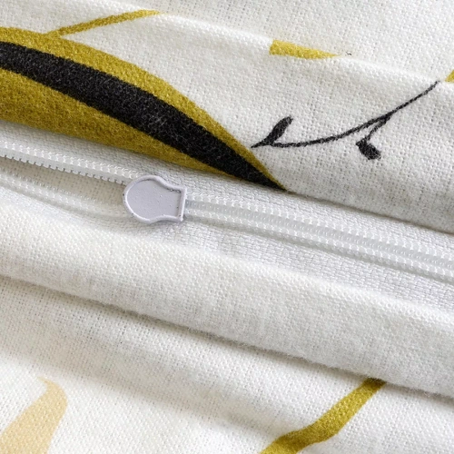 31513/1 Darymex Flanell-Bettwäsche, Beige, Löwenzahn – Set, 100 % Baumwolle, warm und weich