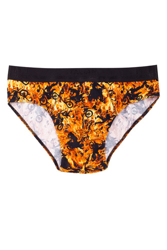 Caldo Herren-Slips Italian Fashion - Feuerdruck 