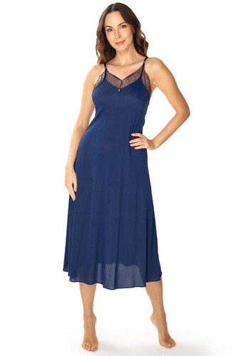 86648 Pari Damen-Nachthemd Mewa Marineblau