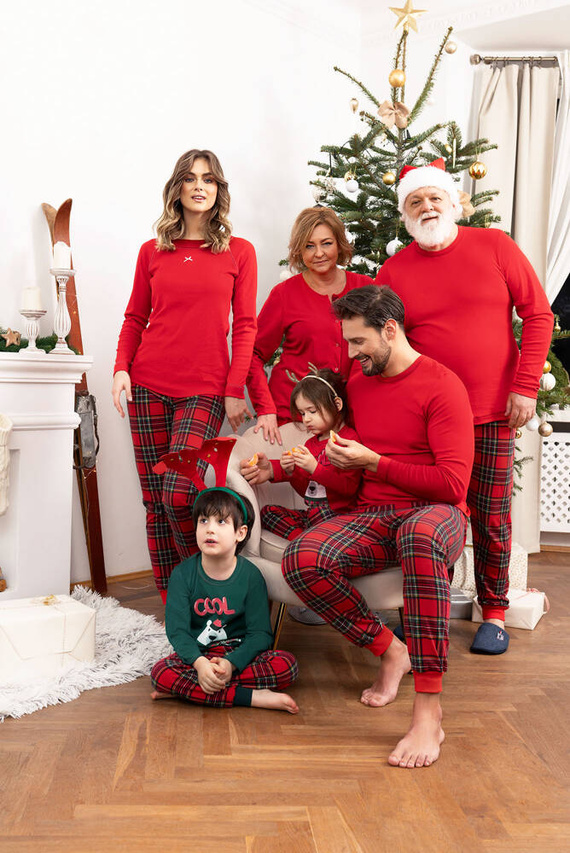 Tess Kinderpyjamas Italian Fashion - rot/print 