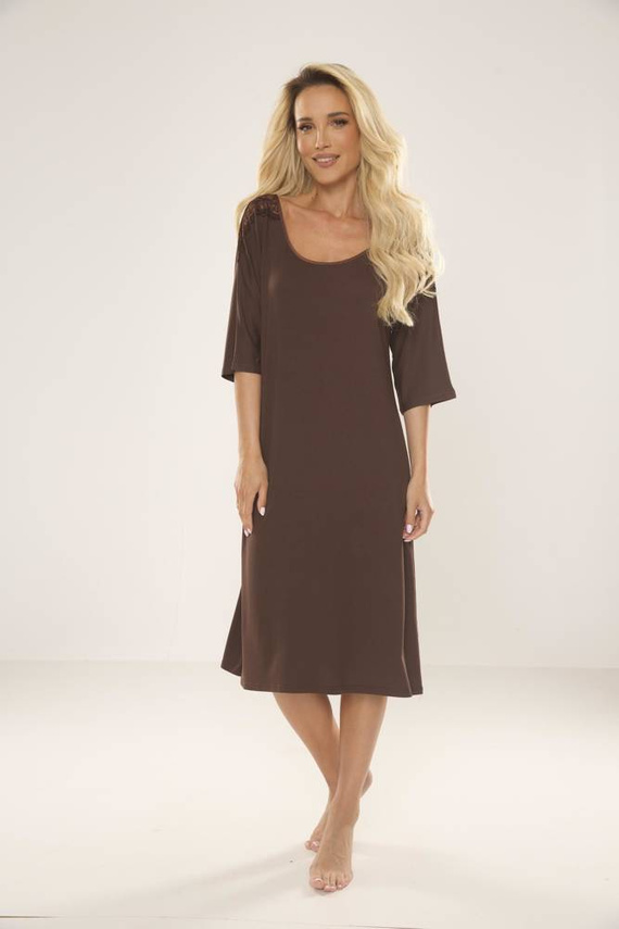 616 Ramona Forex Nachthemd - braun