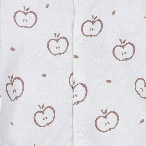 ABN-5298/JAB Happy Apples Nini Strampler aus Bio-Baumwolle