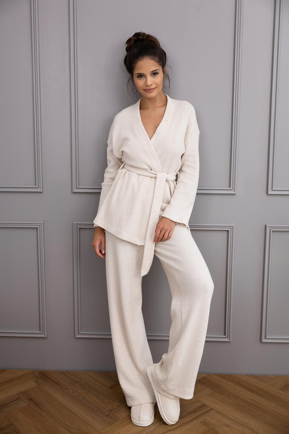 Journey Sensis Damenpyjama – Homewear aus Waffelstoff