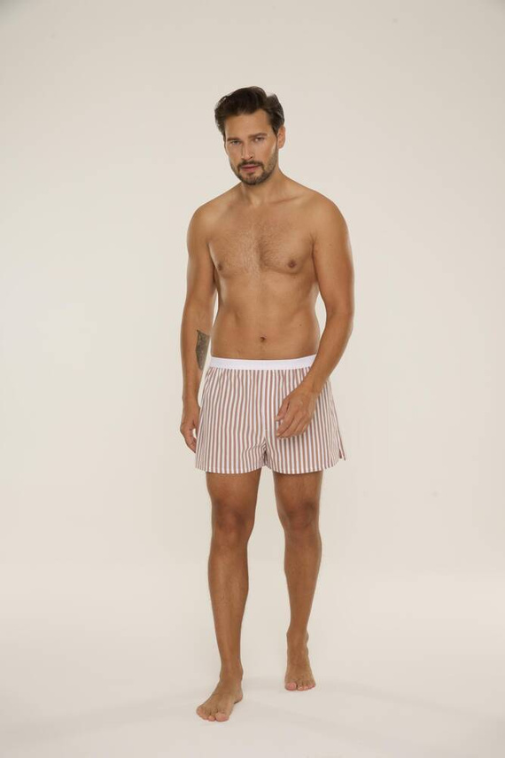 826 Taylor Herren Boxershorts De Lafense - braun