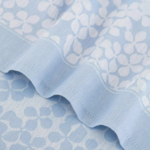 Küchentuch FLORES Zwoltex 50x70 Baumwolle blau Ultrasoft 200 g/m²