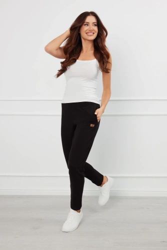 Stella Damenhose Italienische Mode - schwarz