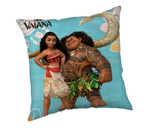Vaiana 02 Jerry Fabrics blaues Dekokissen für Kinder