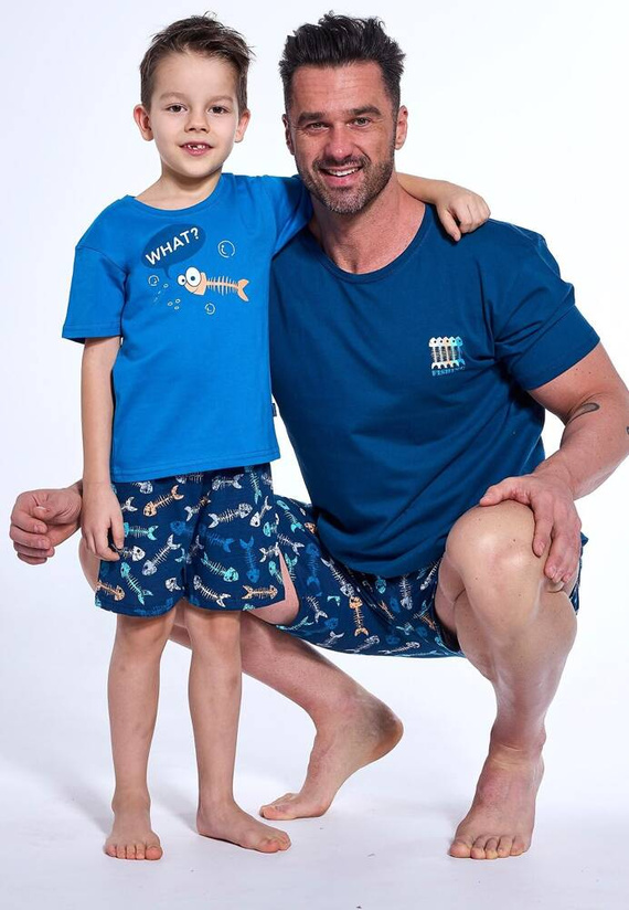 789/120 ,790/120 Fishing Cornette Jungen-Pyjama blau