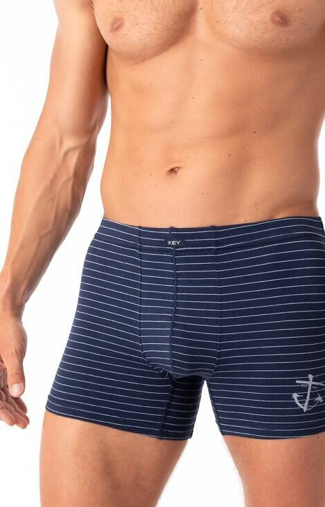 MXH 251 Key Herren-Boxershorts – Marineblau
