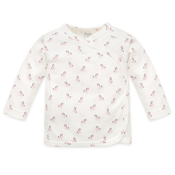 Lovely Day Pinocchio gebundene Jacke – ecrufarbene Pferde