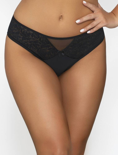 Sylvie voll Frauen Höschen PariPari - schwarz