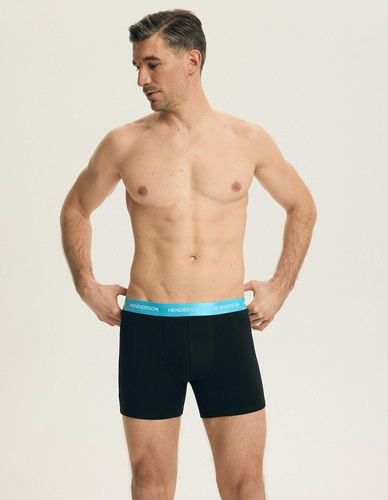 Bench Henderson 44540 schwarz-grafit – Herrenboxershorts 3er-Pack 93% Baumwolle