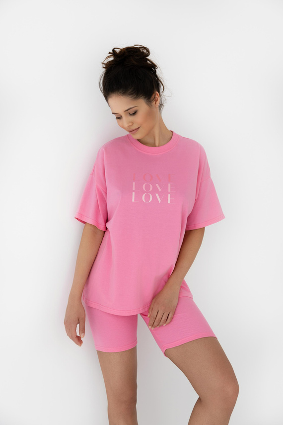 Maud Sensis Damen-Pyjama – Rosa