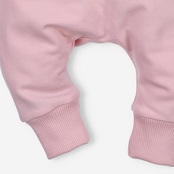 ABN-4518/PUR Nini Jogginghose aus Bio-Baumwolle, Puderrosa