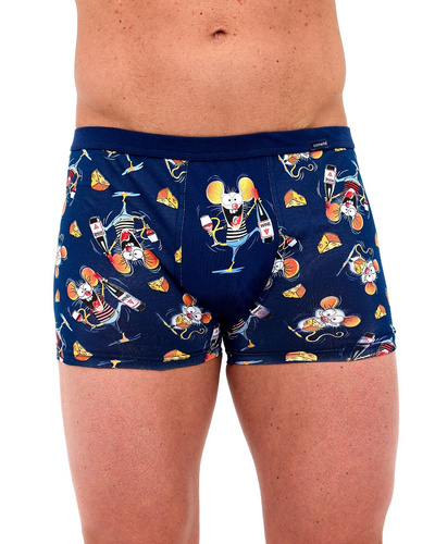 280/249 Mouse Tattoo Cornette Boxershorts – Baumwolle mit Aufdruck