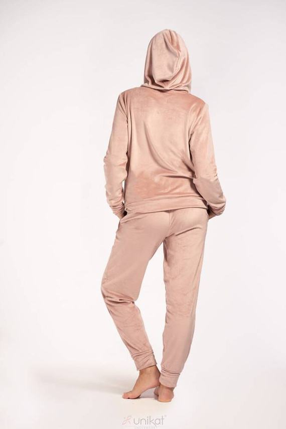 Maja Unikat-Trainingsanzug-Set, Puderrosa