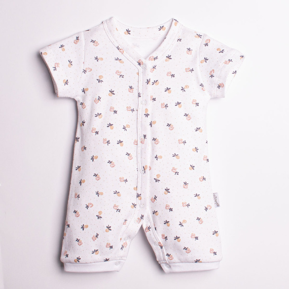 Nicol 220152 Baby Strampler Mädchen Baumwolle Blumen