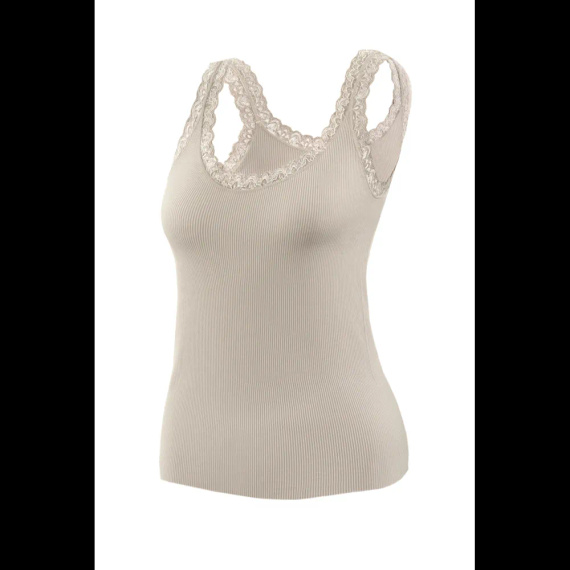 Damen Top Sesto Senso 6109 Spitze nahtlos elastisch bequem sabia