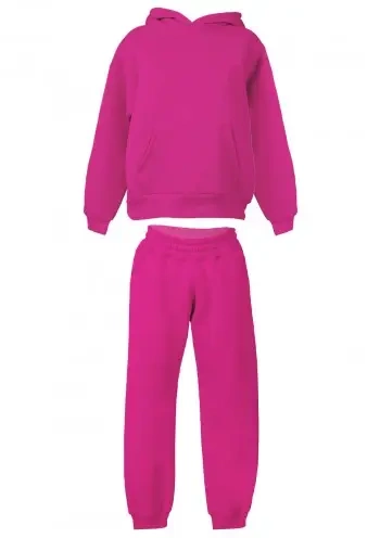 Randi Dkaren Damen-Trainingsanzug-Set – Fuchsia