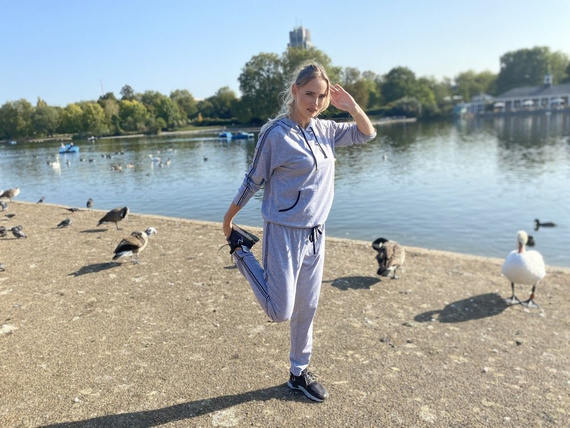 459 Nice Forex Damen Trainingsanzug - hell melange