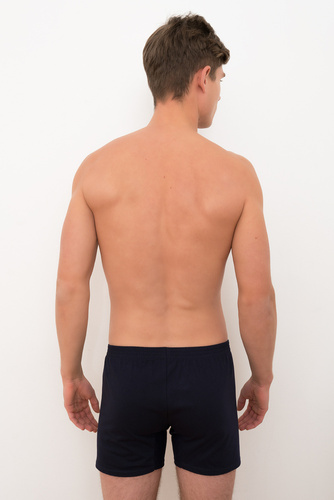 Baster Herren Boxershorts Italian Fashion - navy blau