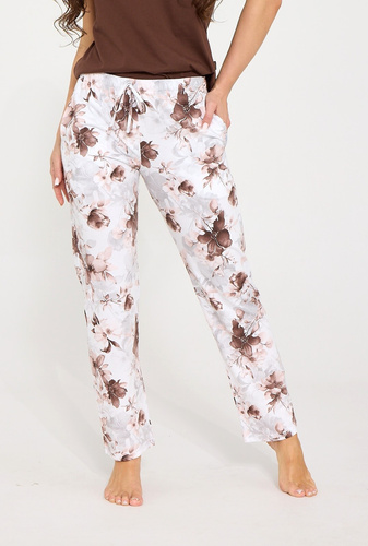 Damen-Pyjamahose Cornette 690/53, lang, 100% Baumwolle