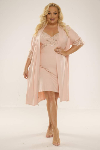 639 Noela Forex Nachthemd - beige