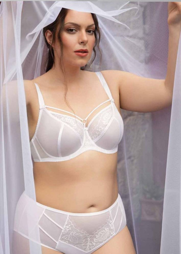 K 496 Paradies Soft-BH Gorsenia - weiß