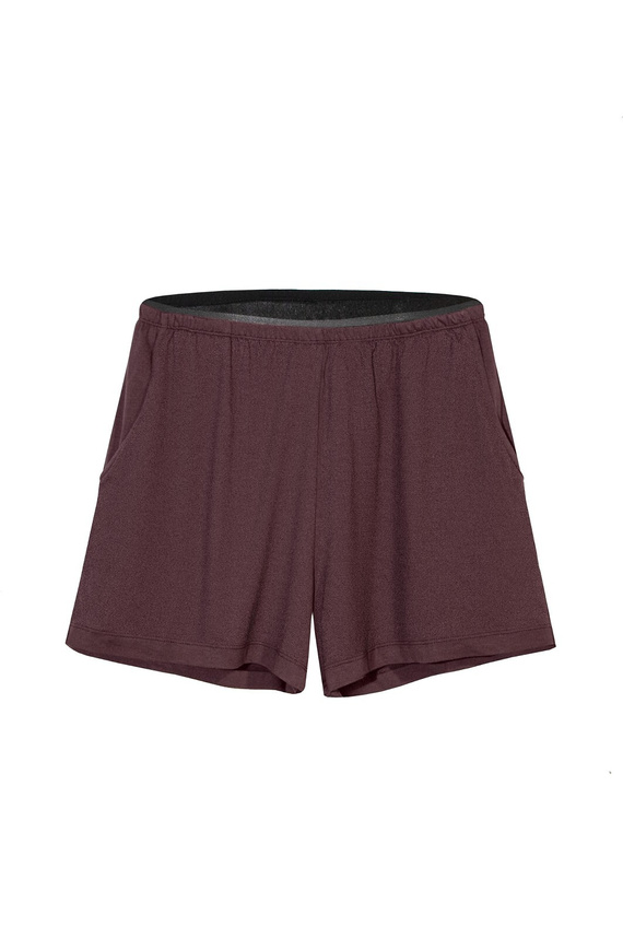 Pyjamashorts Mefemi Mila PDI1 Viskose weich komfortabel brown