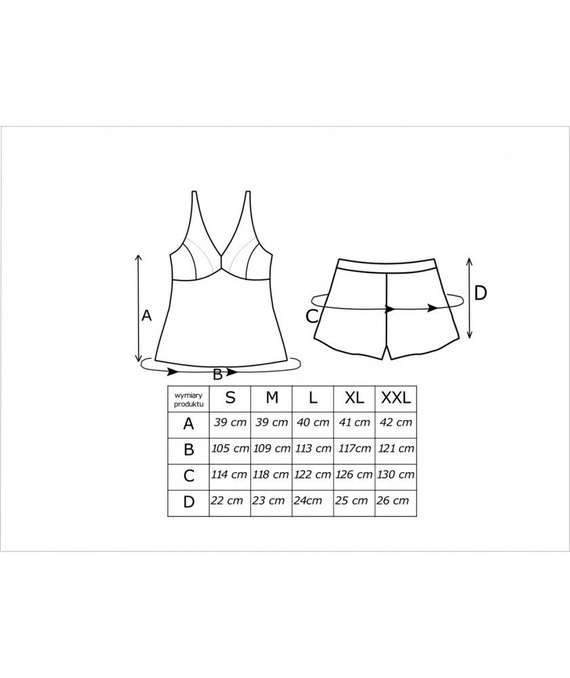 Mari 1/2 Donna Damenpyjama – Ecru